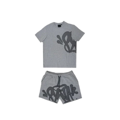Syna World Twinset Short Set – Grey Central Cee Summer Streetwear