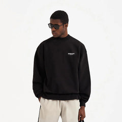 Represent Owners Club Crew Neck Sweater - Black
