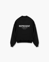 Represent Owners Club Crew Neck Sweater - Black