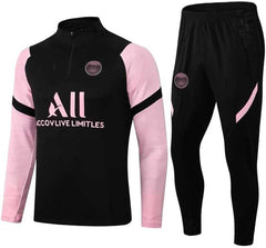 Nike X PSG Tracksuit - Black/Pink Sleeve