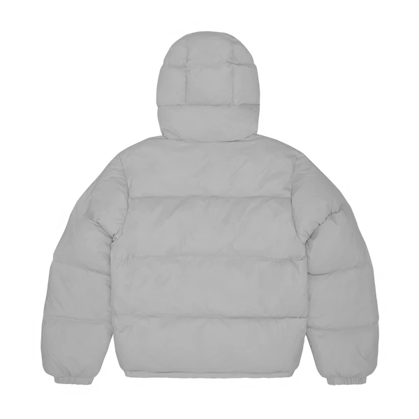 Corteiz V2 Bolo Hooded Puffer Jacket - Grey