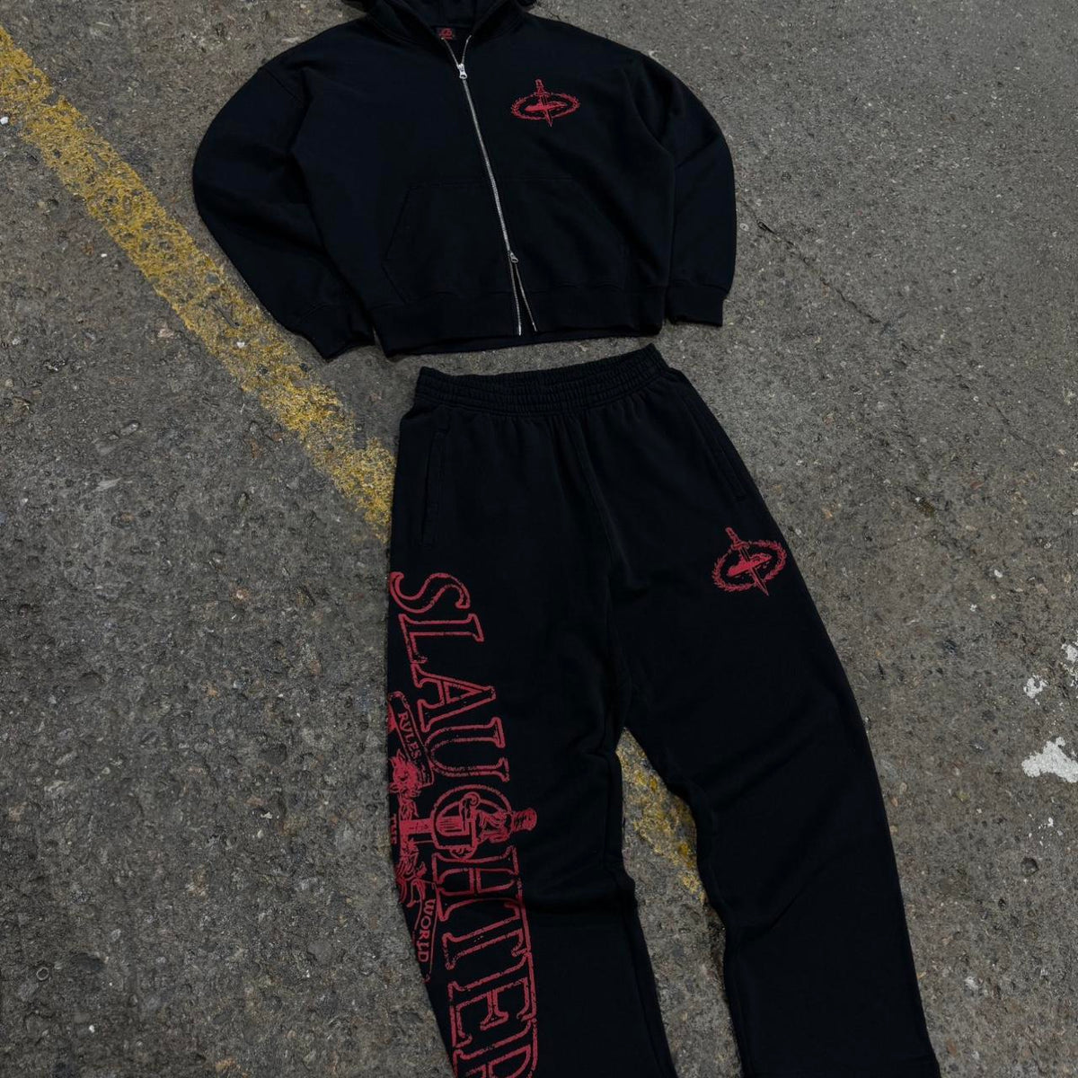 Corteiz x 21 Savage Slaughter Gang Tracksuit
