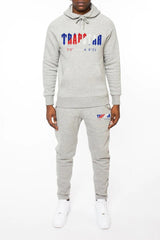 Trapstar Chenille Decoded Hooded Tracksuit – Grey Revolution Edition