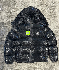 Trapstar Irongate Puffer Jacket Shiny Black