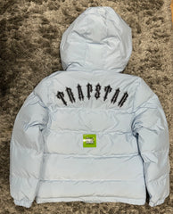 Trapstar Irongate Puffer Jacket Ice Blue