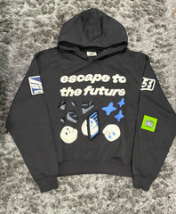 Escape to the Future Broken Planet Market Hoodie