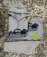 Trapstar London Shooters Hooded Tracksuit - Grey/Blue