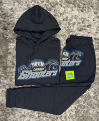 Trapstar London Shooters Hooded Tracksuit - Black/Blue
