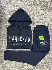 Trapstar Chenille Decoded Hooded Tracksuit - Black/Camo