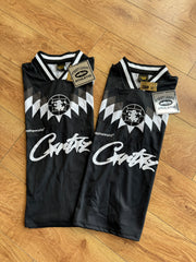 Corteiz Street League Athletic T shirt – Black/White