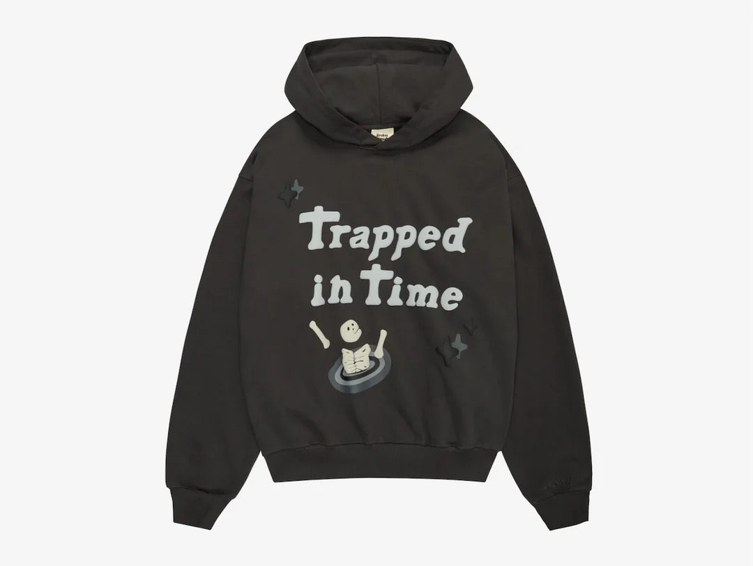 Trapped in Time Broken Planet Market Hoodie