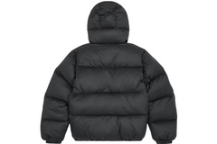 Corteiz V2 Bolo Hooded Puffer Jacket - Black/Yellow
