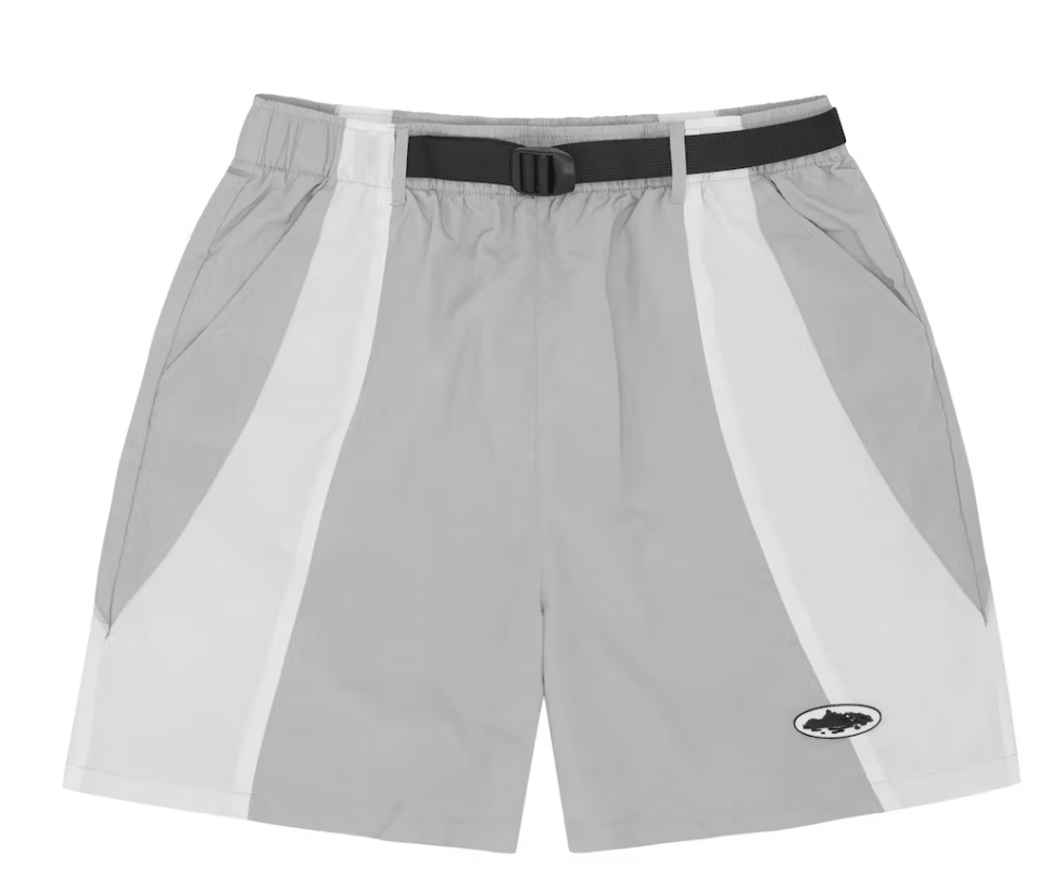 Corteiz Spring Shorts Grey/White