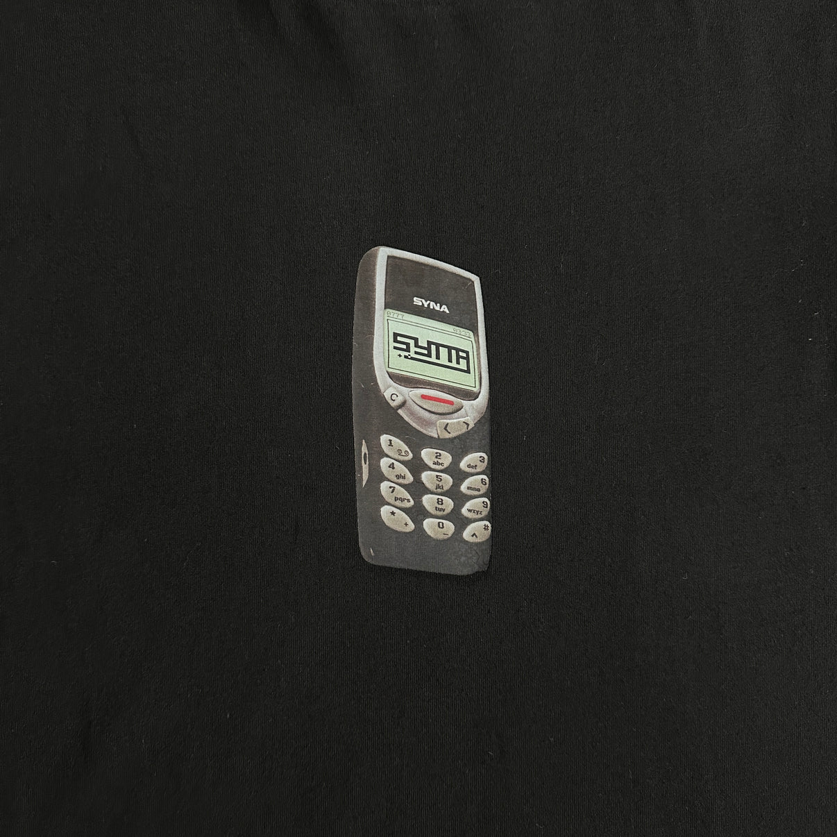 Syna World Mobile Tee Short Sleeve T-shirt - Black