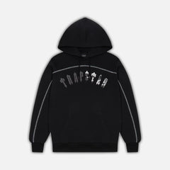 Trapstar Irongate Chenille Arched Hooded Tracksuit - Black/Grey Camo