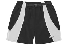 Corteiz Spring Shorts Black/White