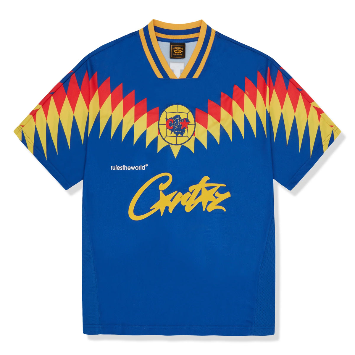 Corteiz Street League Athletic T shirt – Blue