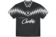Corteiz Street League Athletic T shirt – Black/White