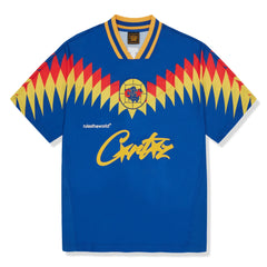 Corteiz Street League Athletic T shirt – Blue