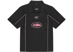 Corteiz Talismo Football Jersey - Black/Pink