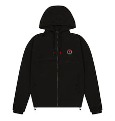 Trapstar Irongate Windbreaker Jacket - Black/Infrared