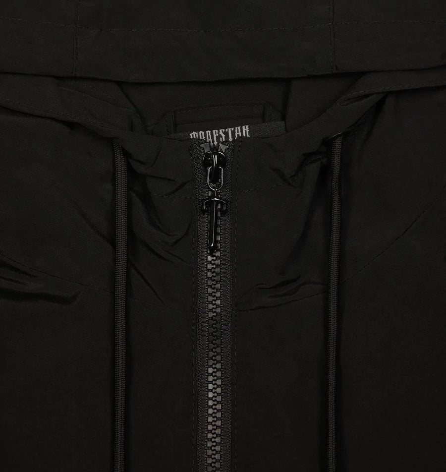 Trapstar Irongate Windbreaker Jacket - Black/Infrared