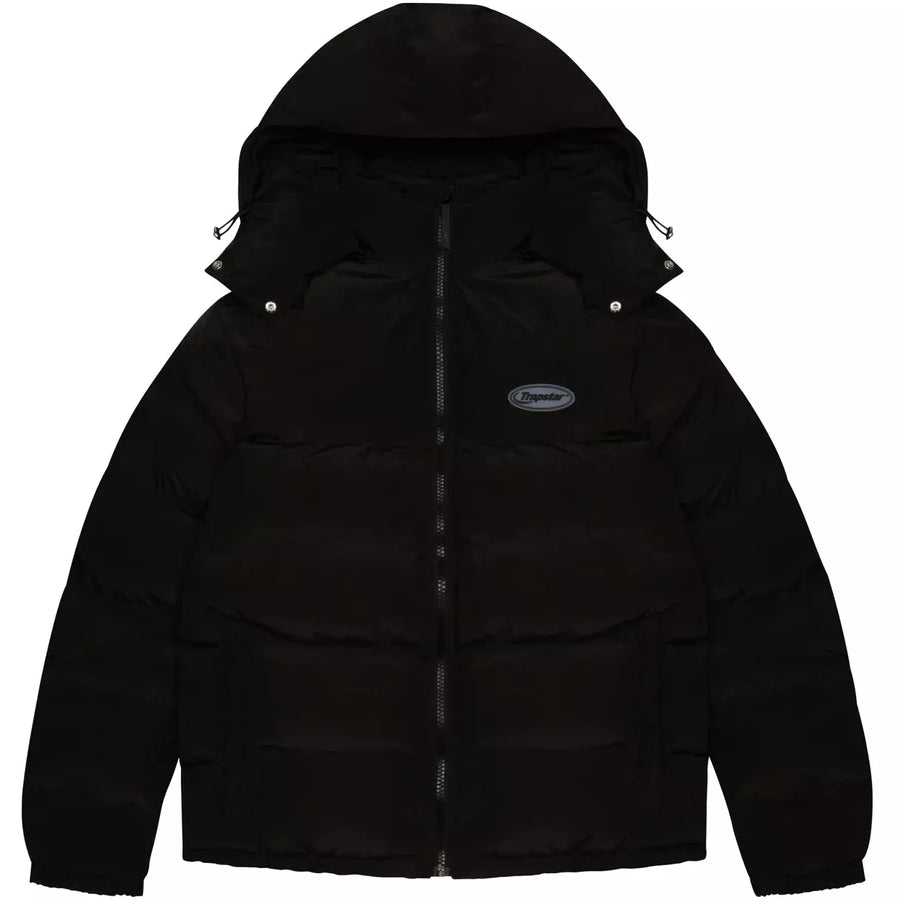 Trapstar Hyperdrive Puffer Jacket - Triple Black