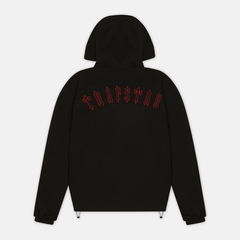 Trapstar Irongate Windbreaker Jacket - Black/Infrared
