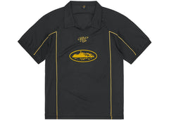 Corteiz Talismo Football Jersey - Black/Yellow