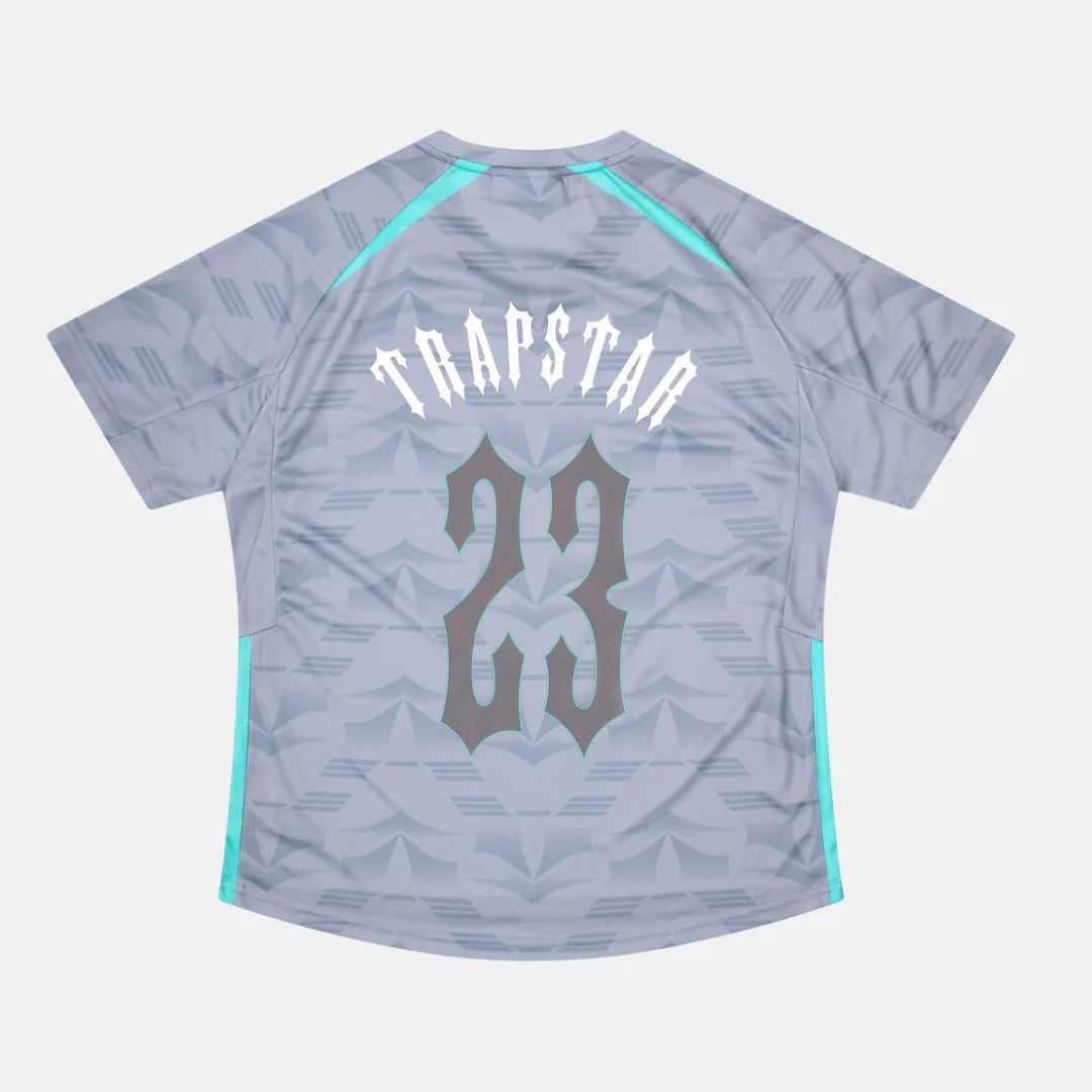 Trapstar London Irongate Football Jersey - Cashmere Blue/Teal