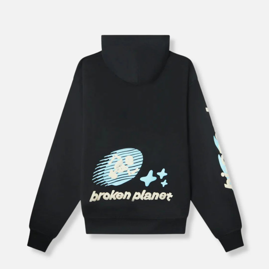 Cosmic Speed Broken Planet Market Hoodie