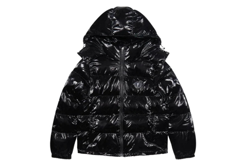 Trapstar Irongate Puffer Jacket Shiny Black