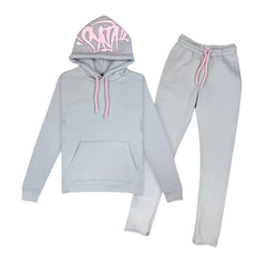 Syna World Tracksuit - Grey/Pink