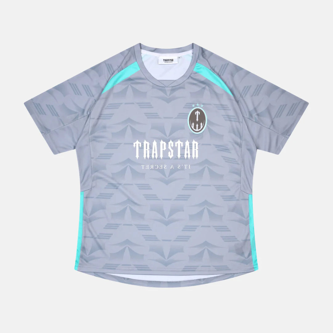 Trapstar London Irongate Football Jersey - Cashmere Blue/Teal