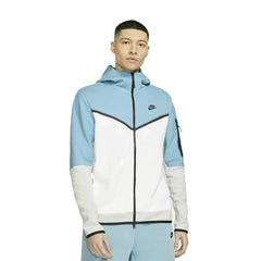 Nike Tech Fleece Tracksuit Baby Blue and White