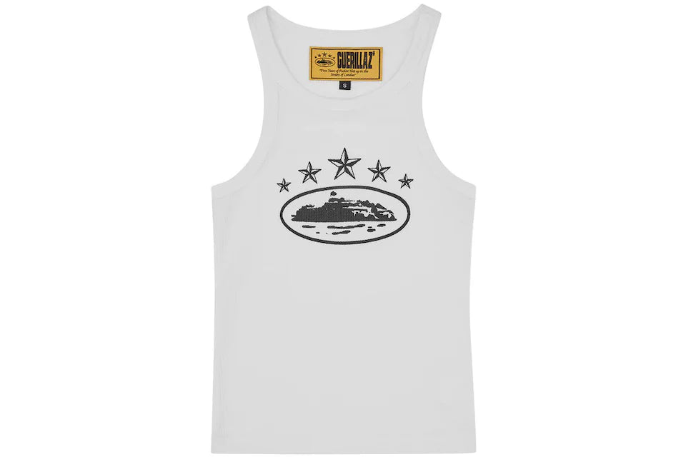 Corteiz Vest Top Women's -  White Guerillaz